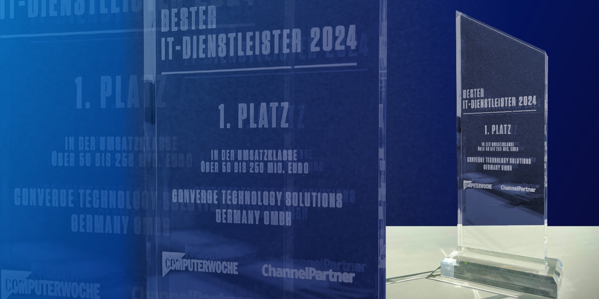 Converge Germany als bester IT-Dienstleister 2024 ausgezeichnet