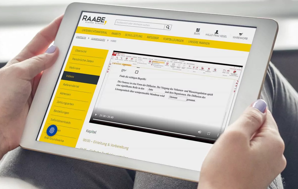 raabe akademie video tutorials